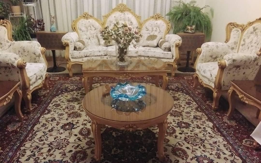 مبل کلاسیک کاملا سالم|مبلمان خانگی و میز عسلی|تهران, ده‌ونک|دیوار