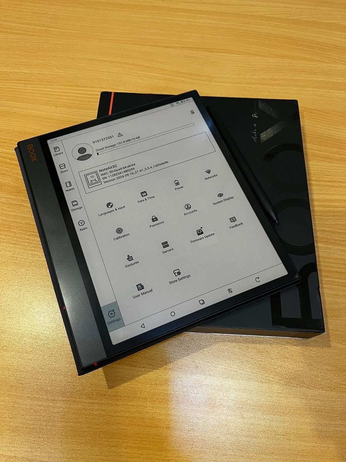 کتابخوان Book reader Onyx Boox Note Air 3C|تبلت|تهران, شهران جنوبی|دیوار