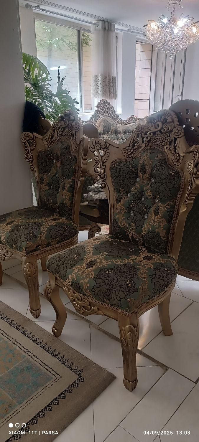 مبلمان استیل ۹نفره|مبلمان خانگی و میز عسلی|تهران, خواجه نصیر طوسی|دیوار