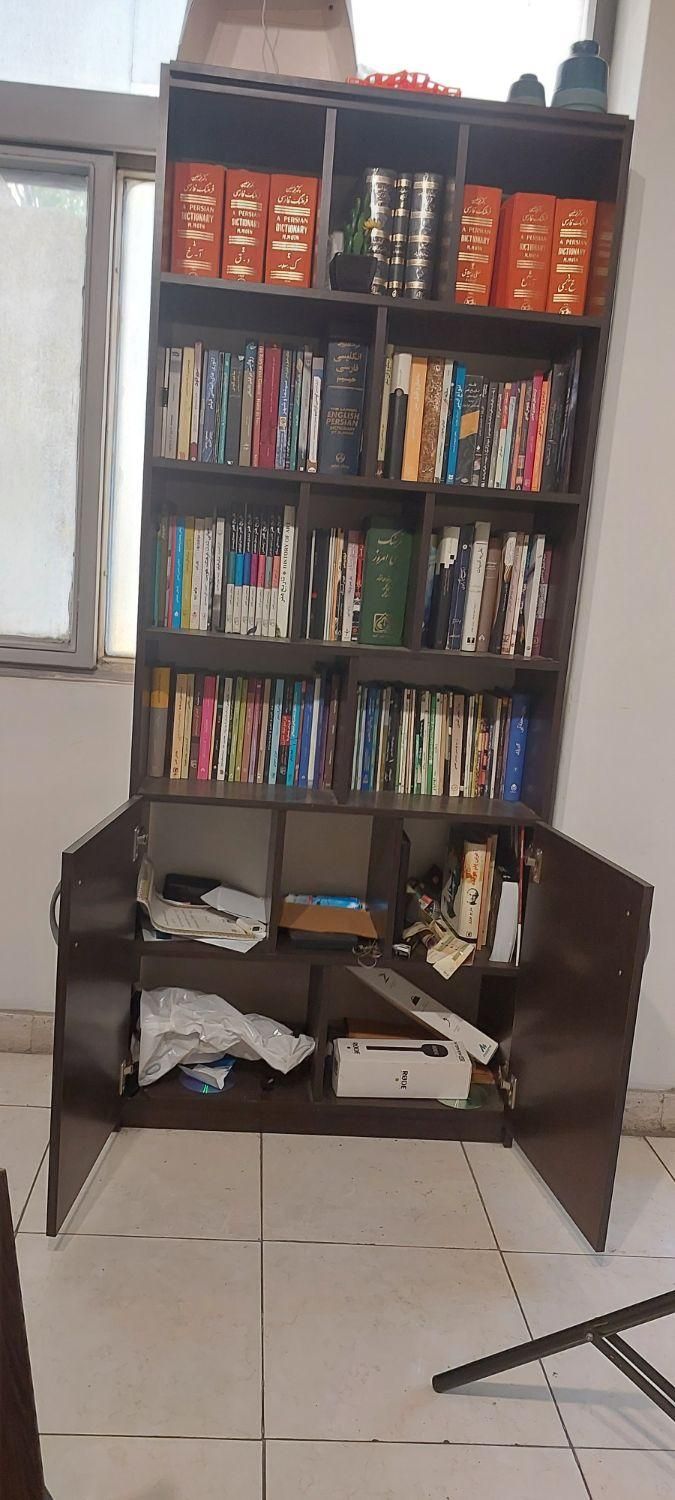 کتابخانه|کتابخانه، شلف، قفسه‌های دیواری|تهران, عباس‌آباد|دیوار