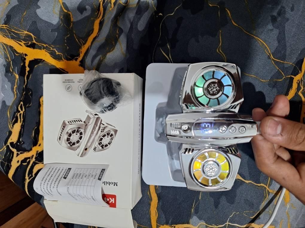 فن خنک کننده موبایل K4 RGB|لوازم جانبی موبایل و تبلت|تهران, زینبیه|دیوار