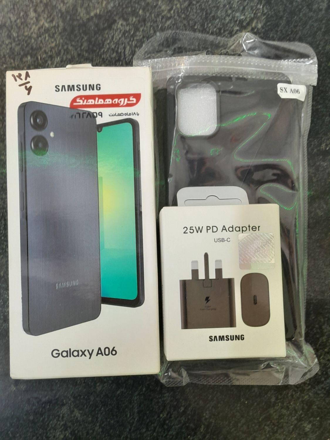 سامسونگ Galaxy A06 با حافظهٔ ۱۲۸ گیگابایت|موبایل|تهران, ابوذر (منطقه ۱۵)|دیوار