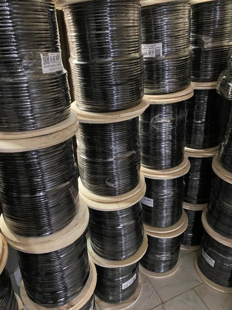 کابل شبکه اوت دور cat6 sftp روکش پلی اتیلن pvc+pe|مودم و تجهیزات شبکه|تهران, بازار|دیوار