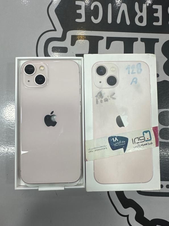 اپل iPhone 13 ۱۲۸ گیگابایت Zaa صورتی نو دو سیم|موبایل|تهران, سهروردی|دیوار