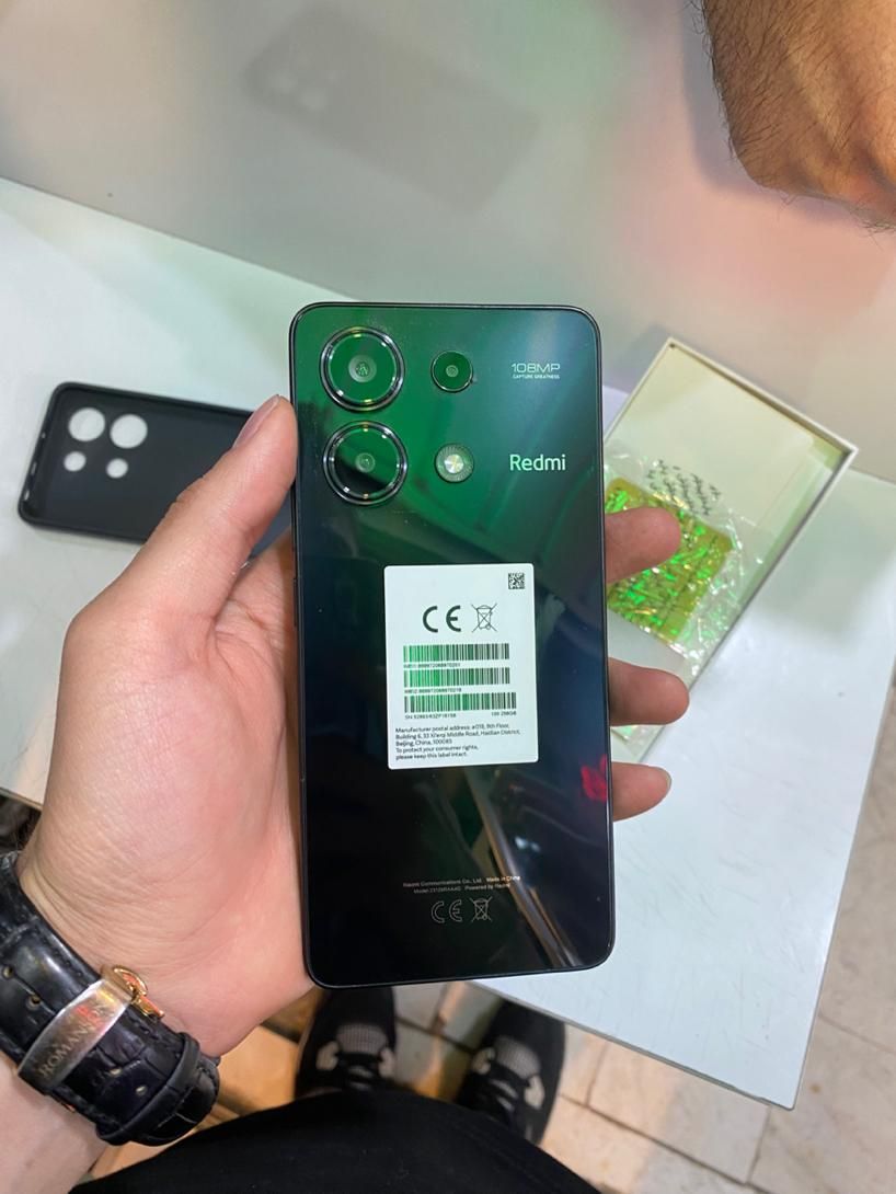 شیائومی Redmi Note 13 با حافظهٔ ۲۵۶ گیگابایت|موبایل|تهران, حکیمیه|دیوار