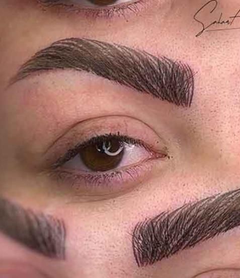 میکروبلدینگ روشن شدن ابروی سیاه تتوروبخیه ۳۵۰|خدمات آرایشگری و زیبایی|رشت, آب و برق|دیوار
