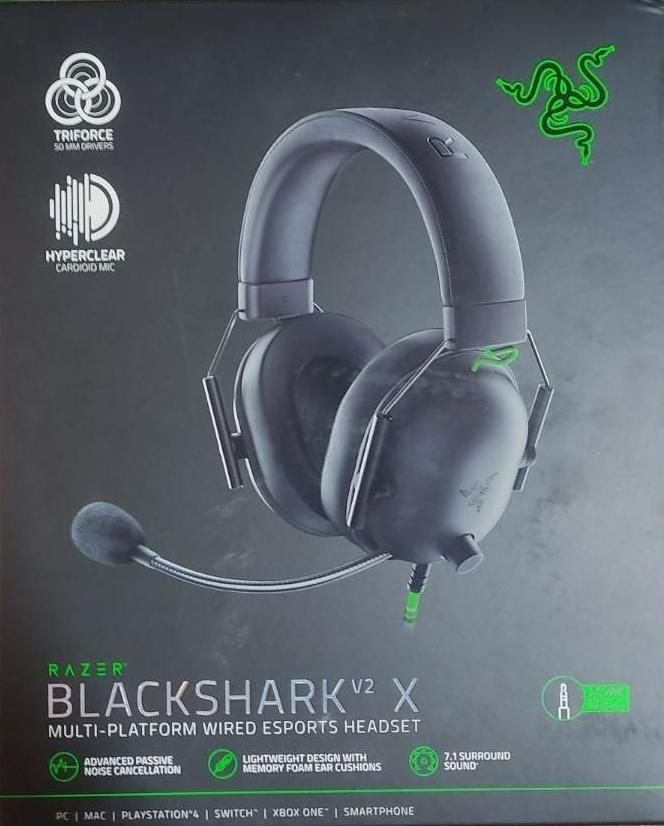 هدفون / هدست گیمینگ ریزر Razer BLACKSHARK V2 X|کنسول، بازی ویدئویی و آنلاین|تهران, شاهین|دیوار