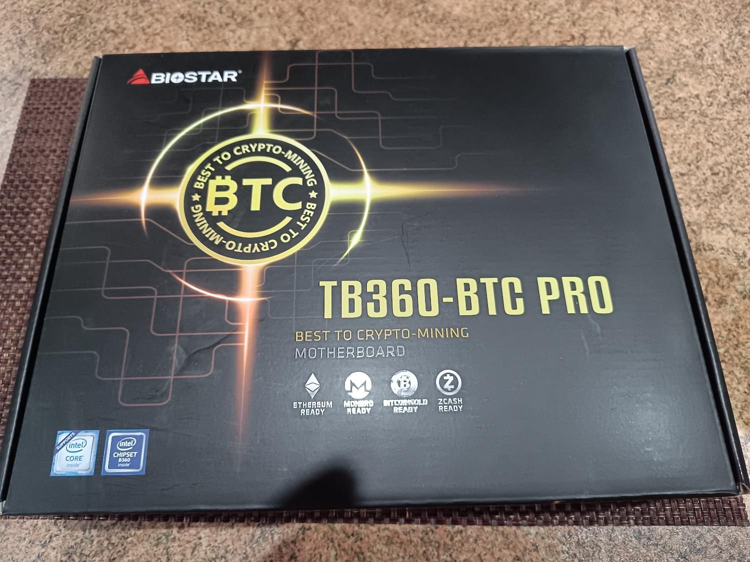 مادربرد TB360-BTC PRO BIOSTAR بهمراه cpu g5620|قطعات و لوازم جانبی رایانه|تهران, یوسف‌آباد|دیوار