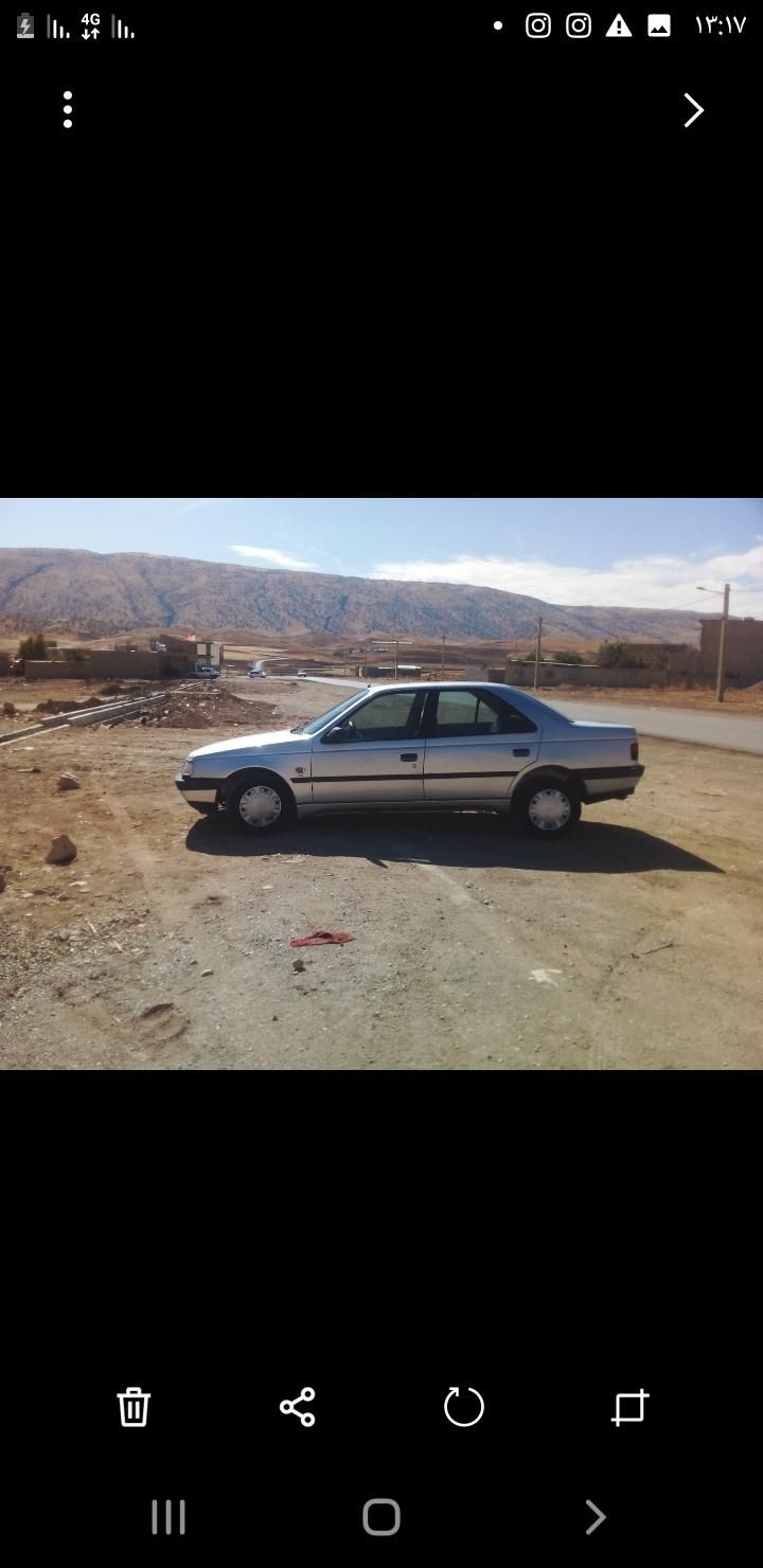 پژو 405 جی ال ایکس (GLX)، مدل ۱۳۹۰|خودرو سواری و وانت|ایلام, |دیوار