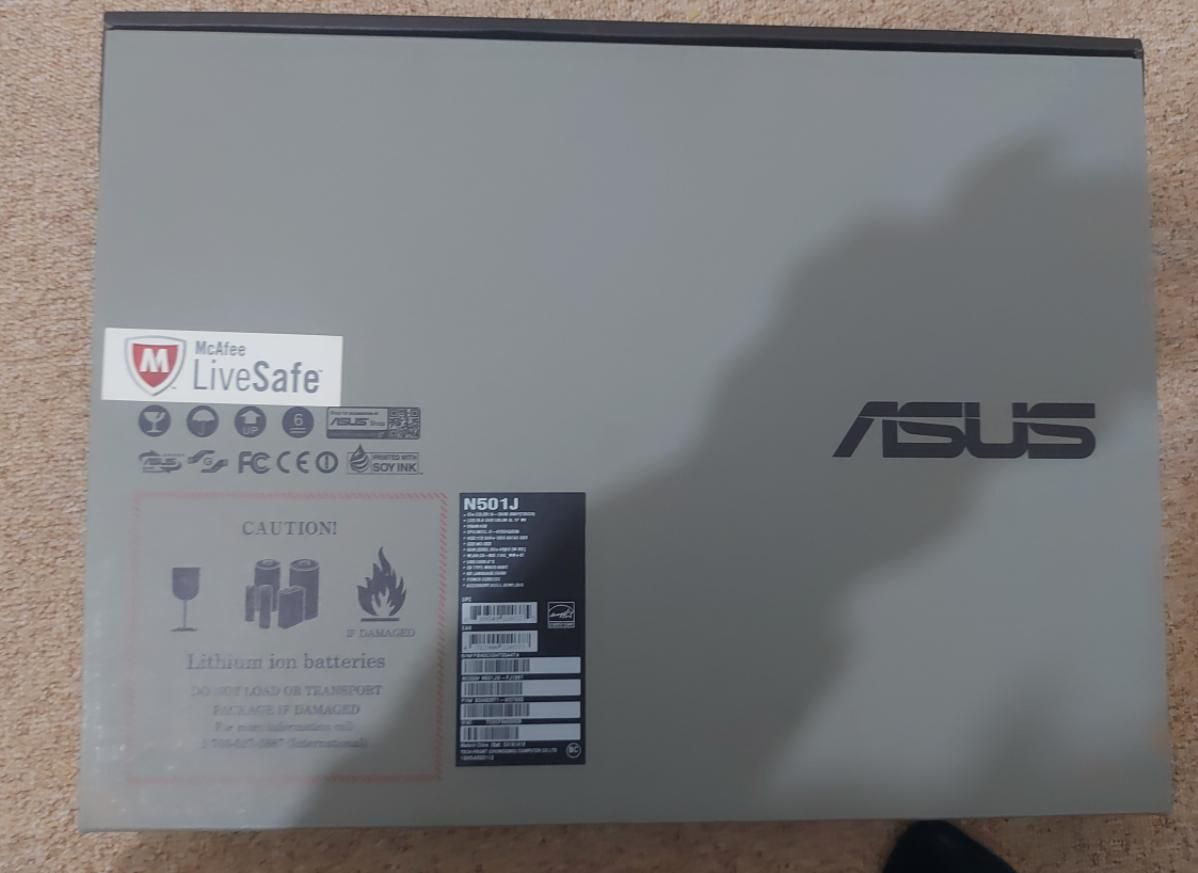 لپتاپ ASUS N501J - صفحه لمسی رم 12 گرافیک 4|رایانه همراه|تهران, تهران‌سر|دیوار