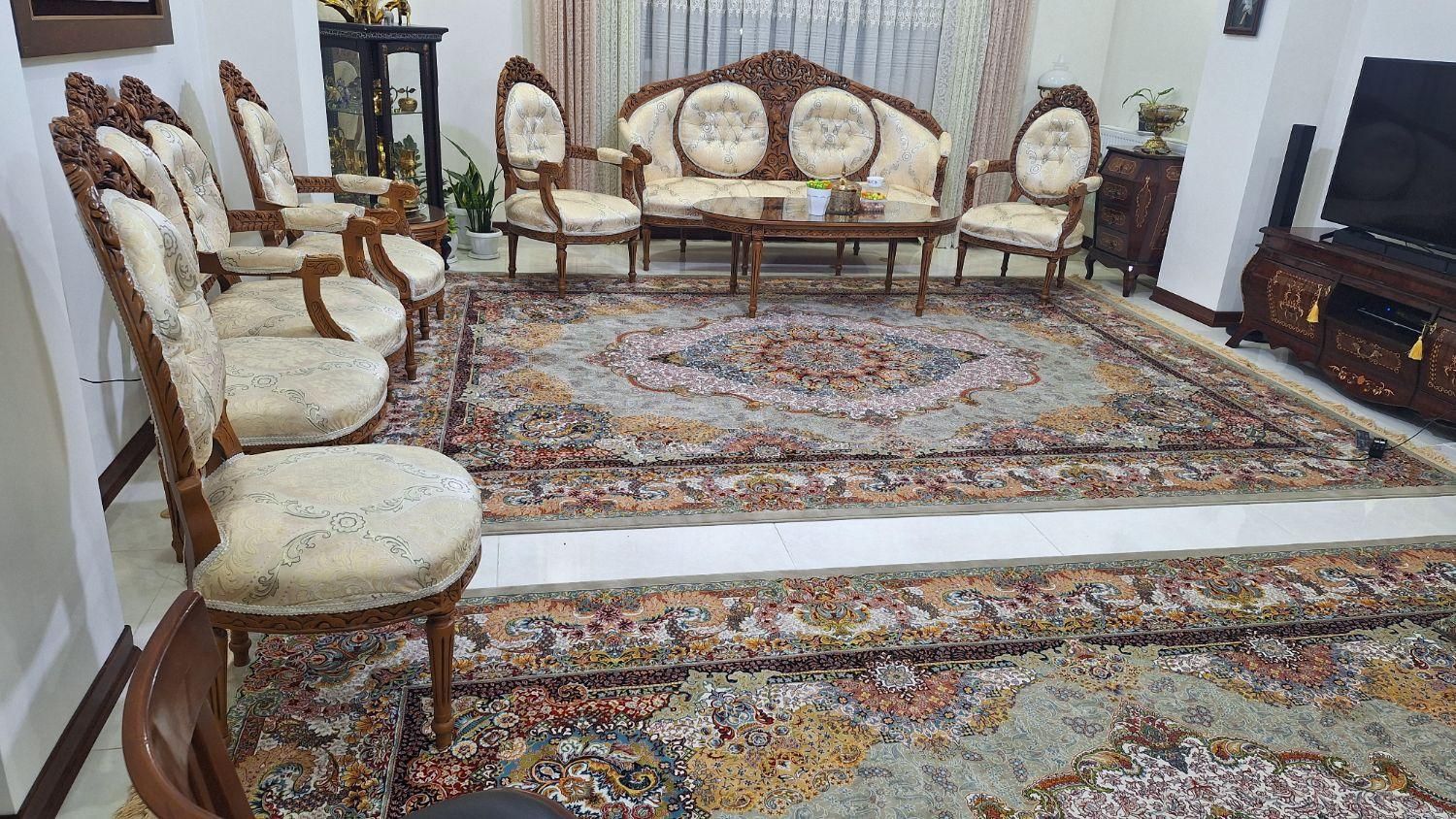 مبلمان سلطنتی و عسلی|مبلمان خانگی و میز عسلی|فردیس, |دیوار