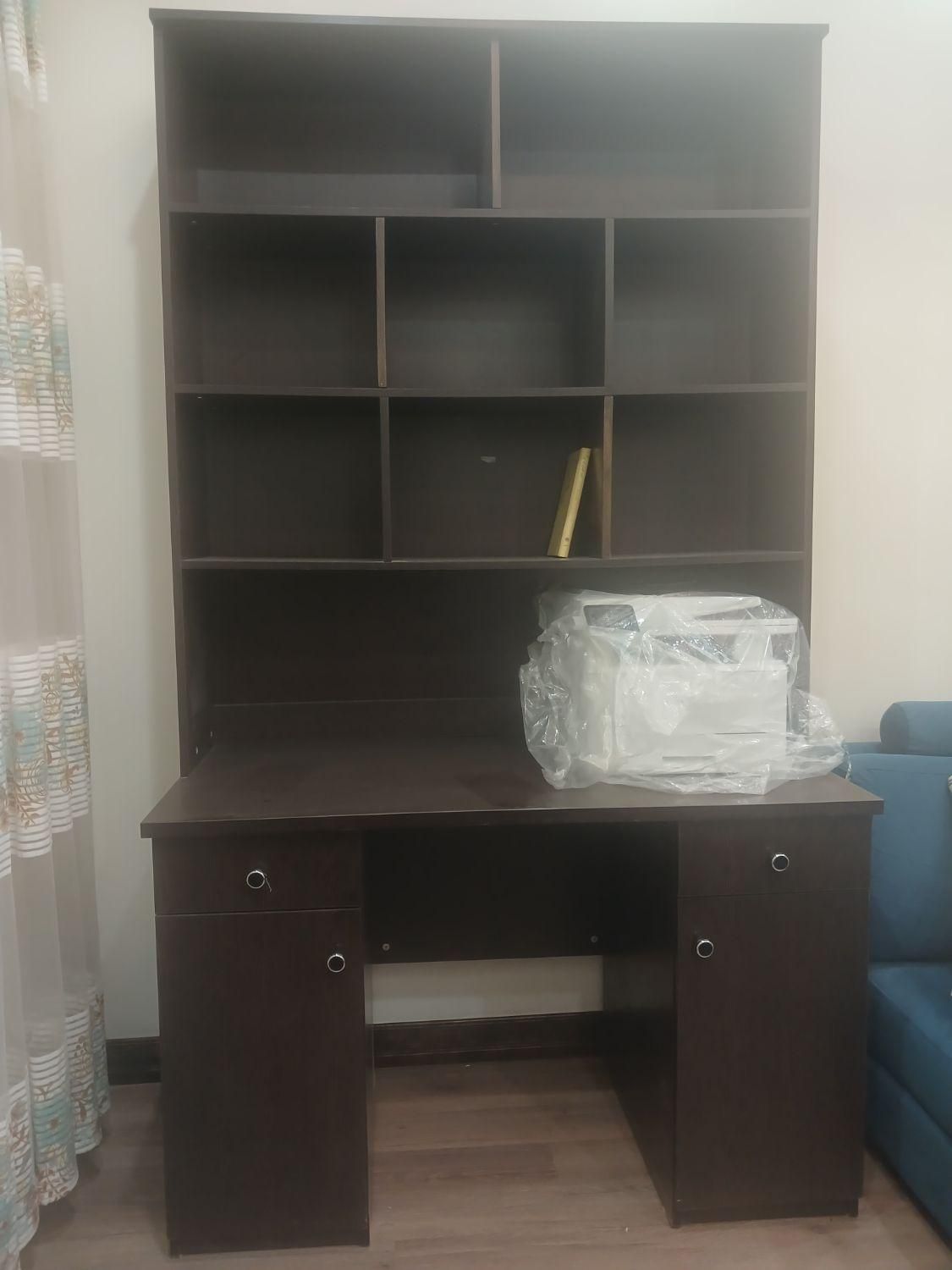کتابخانه|کتابخانه، شلف، قفسه‌های دیواری|تهران, شهرک ژاندارمری|دیوار