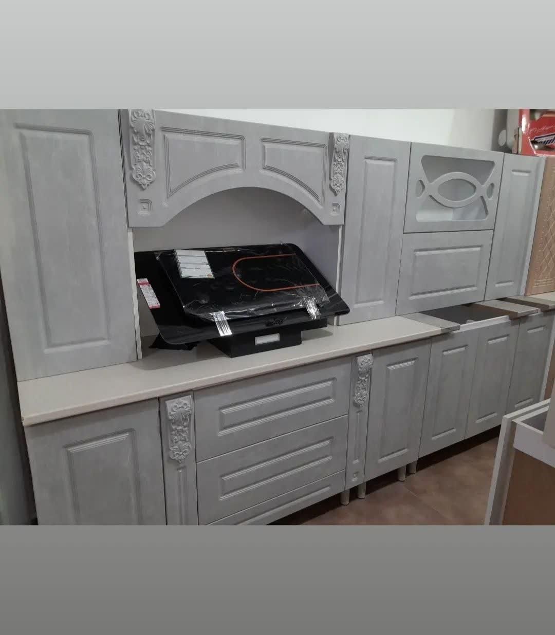 کابینت ام دی اف رنگ کاج و گرودیی آماده|مصالح و تجهیزات ساختمان|رشت, جانبازان|دیوار