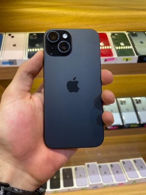 ایفون ۱۵معمولی ۱۲۸گیگ مشکی iphone 15normal|موبایل|تهران, شهرک غرب|دیوار