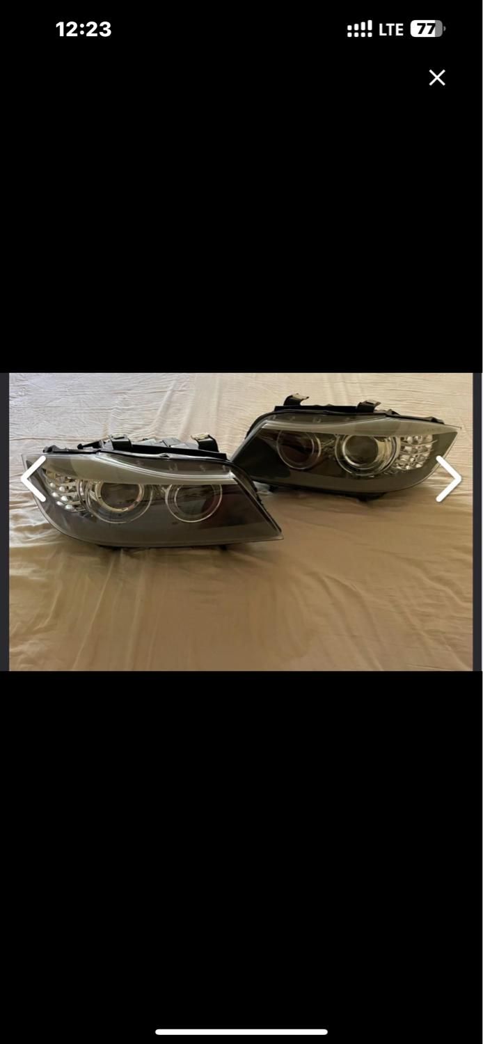 جفت چراغ جلو بی ام و bmw e90 lci زیر صفری|قطعات یدکی و لوازم جانبی|تهران, ایوانک|دیوار