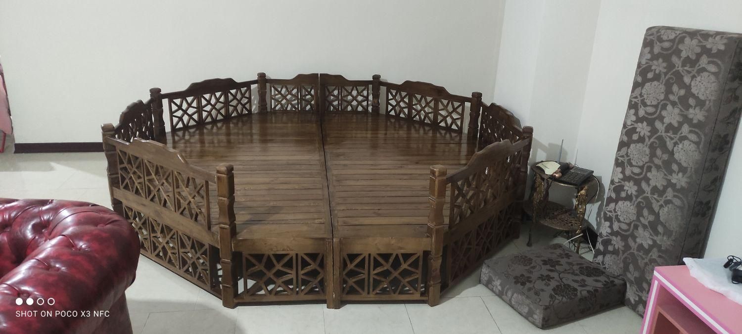 تخت سنتی دور همی|مبلمان خانگی و میز عسلی|تهران, جوانمرد قصاب|دیوار