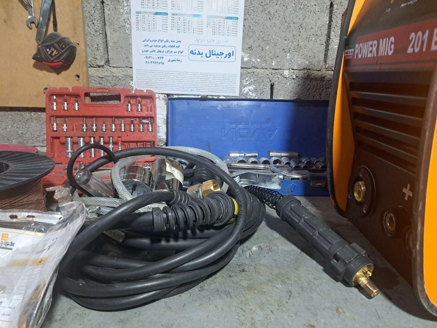 دستگاه جوش co2 همراه با کپسول وشیرنو|ابزارآلات|اصفهان, گورتان|دیوار