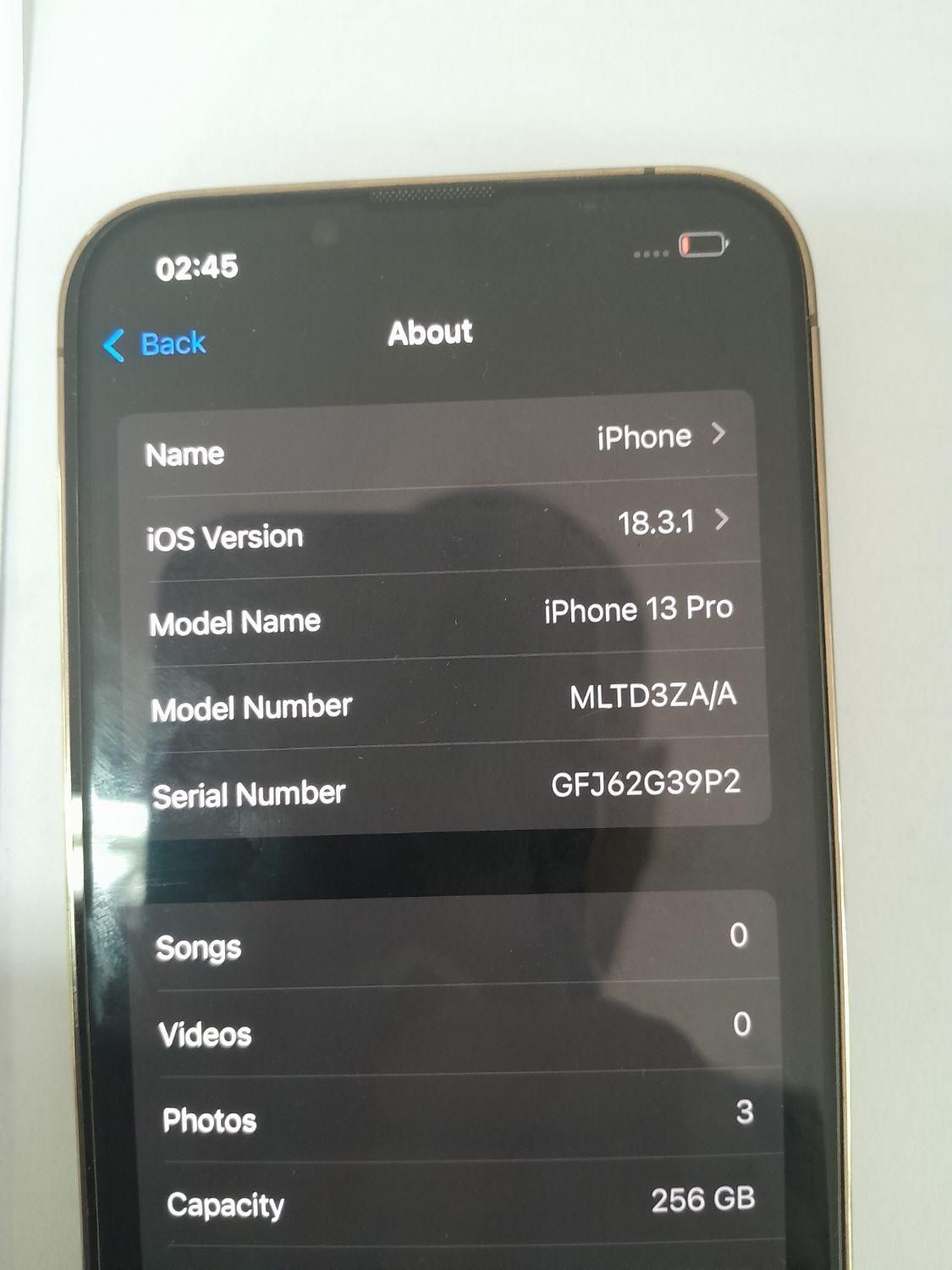 اپل iPhone 13 Pro با حافظهٔ ۲۵۶ گیگابایت|موبایل|تهران, تهرانپارس شرقی|دیوار