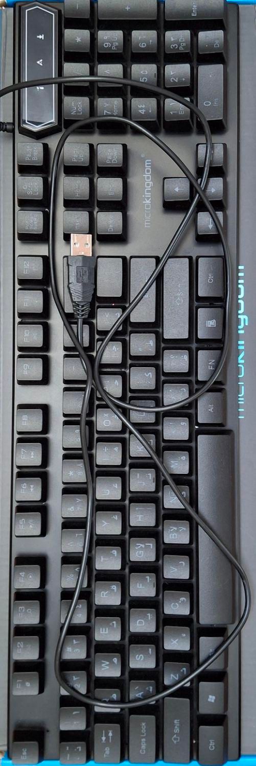 کیبورد گیمینگ کینگدام RGB|قطعات و لوازم جانبی رایانه|سقز, |دیوار