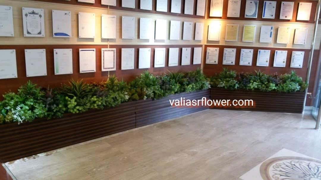 بوته وگیاه سبز لمسی(برای تزیین فلاورباکس)|گل مصنوعی|تهران, بازار|دیوار
