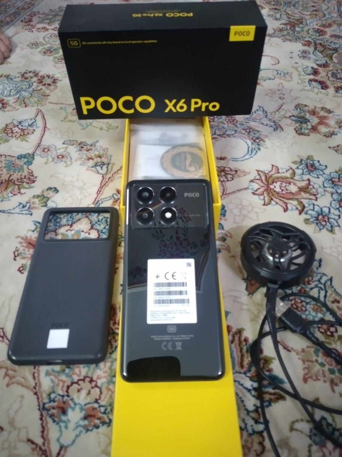 پوکو ایکس۶ پرو 5G درحده آک|موبایل|کرمانشاه, |دیوار