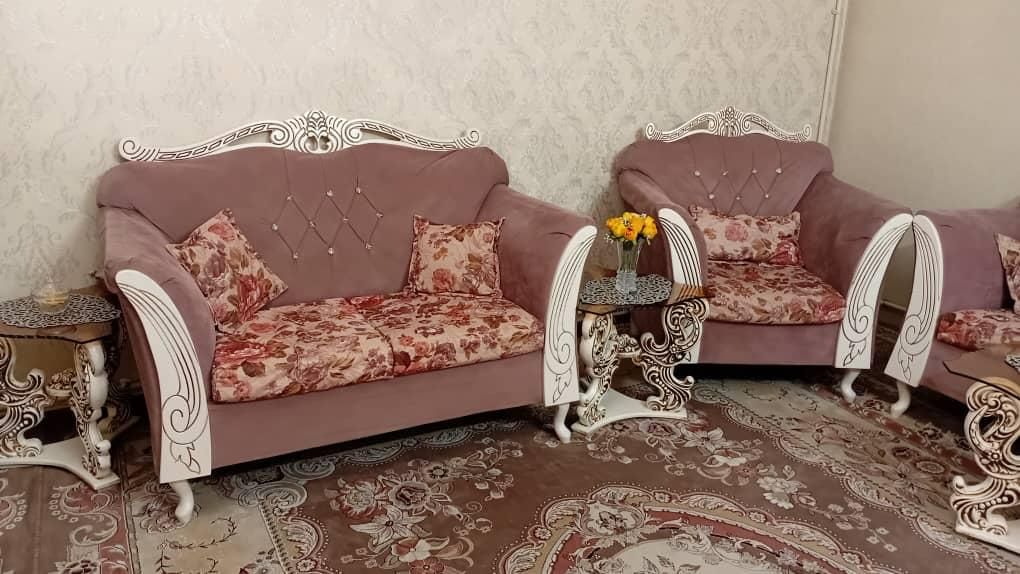 مبل ۷ نفره با میز عسلی|مبلمان خانگی و میز عسلی|تهران, مبارک‌آباد بهشتی|دیوار