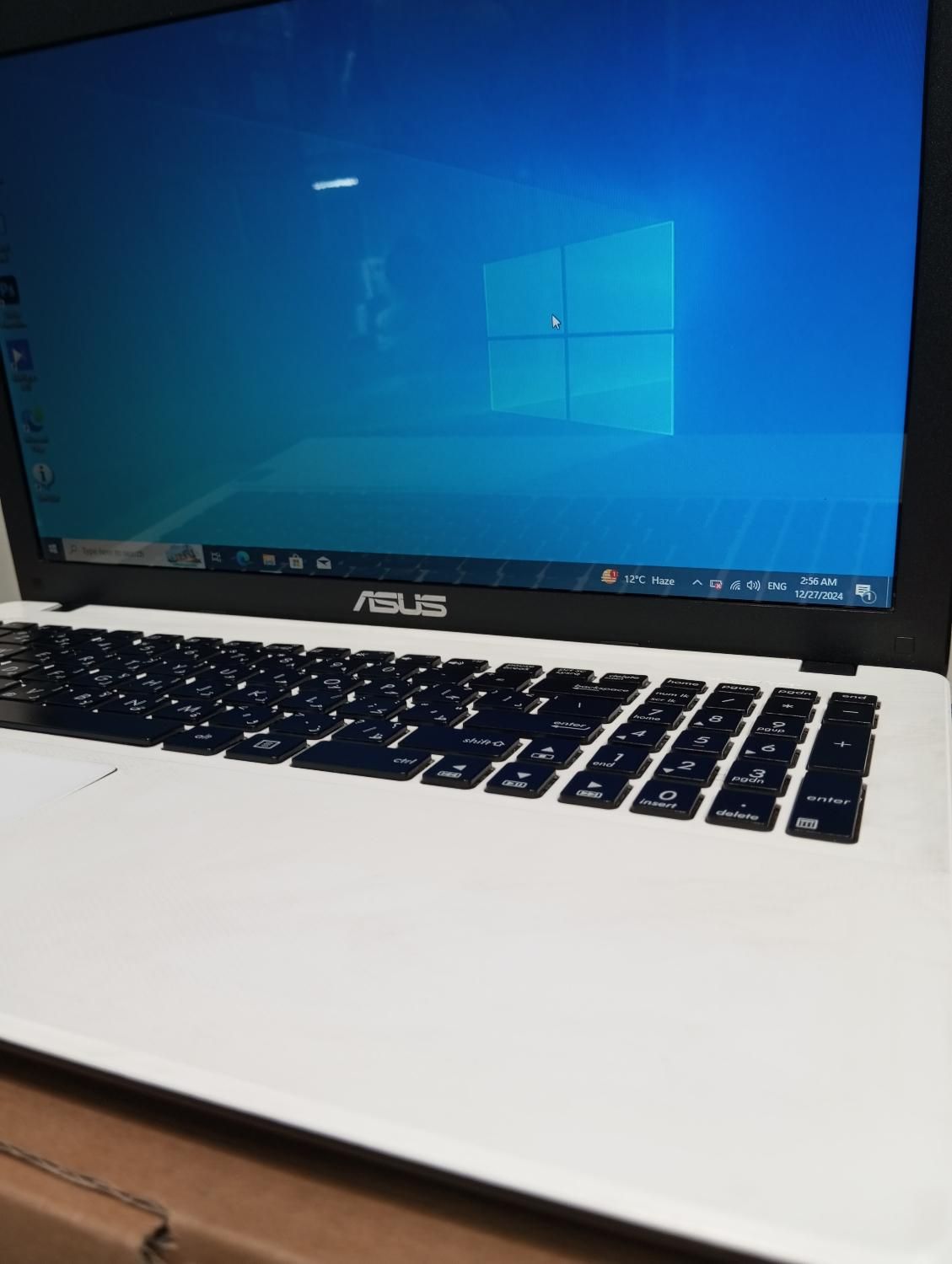 لپ تاپ ایسوس سفید laptop Asus X552|رایانه همراه|تهران, منیریه|دیوار