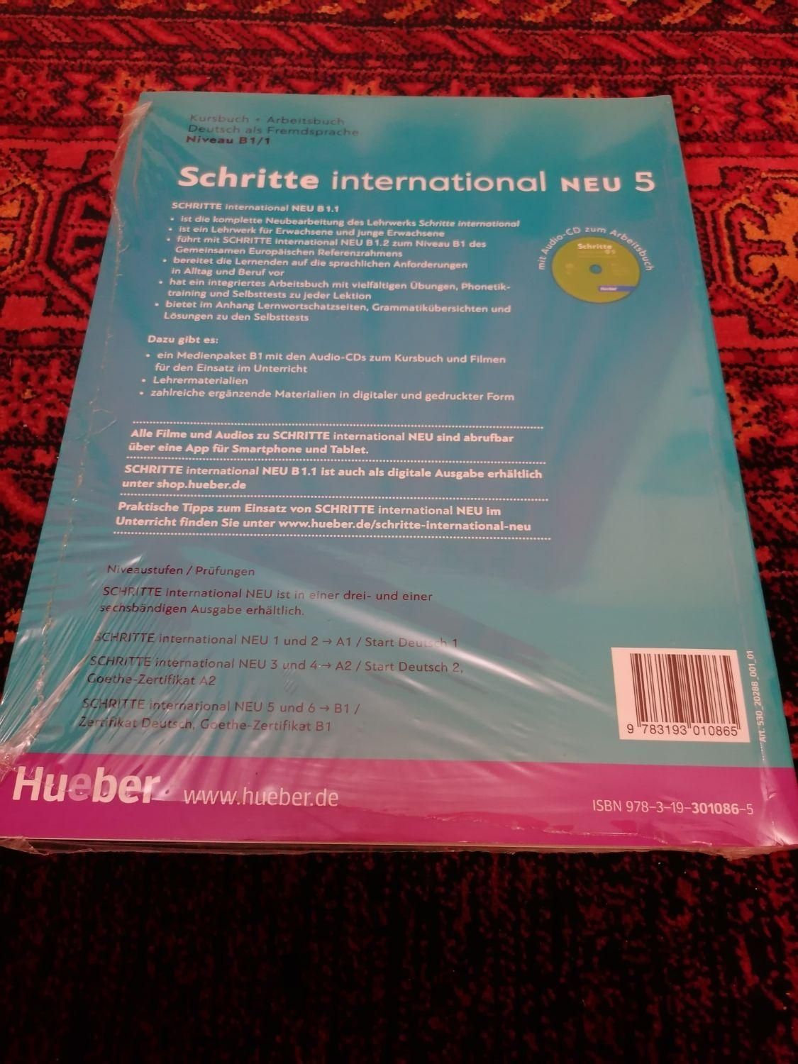 کتاب آلمانی Schritte 5|کتاب و مجله آموزشی|تهران, شهرک آپادانا|دیوار