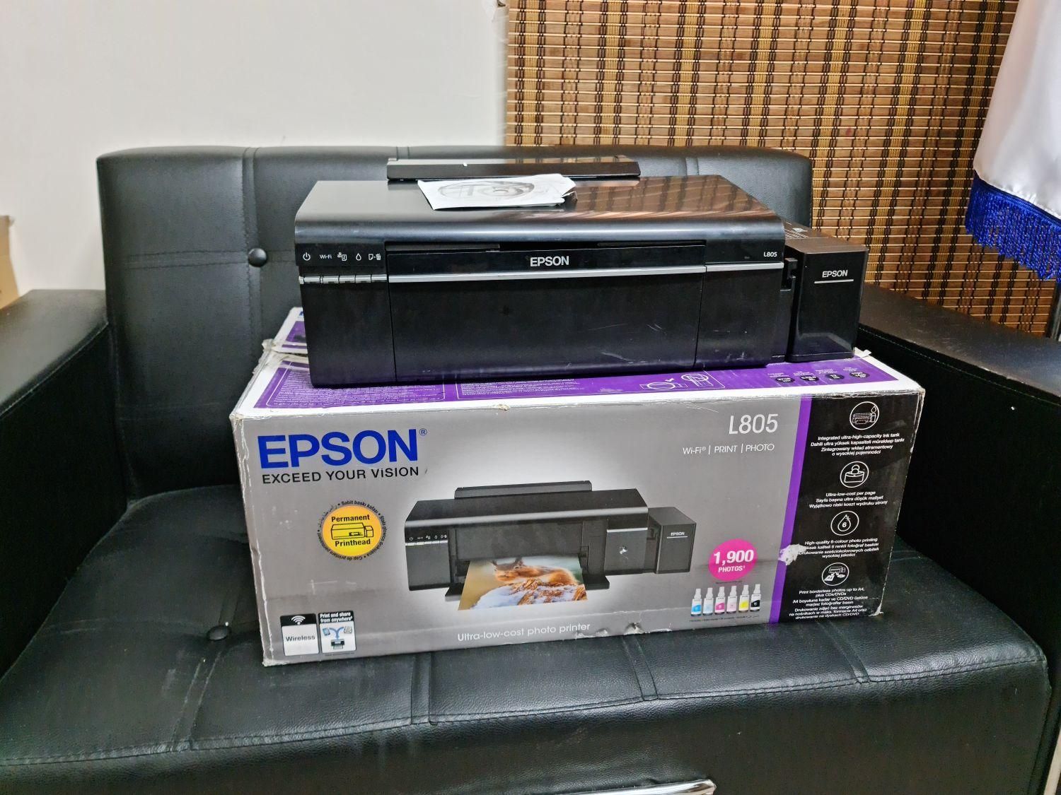 epson l805|پرینتر، اسکنر، کپی، فکس|تهران, چهارصد دستگاه|دیوار