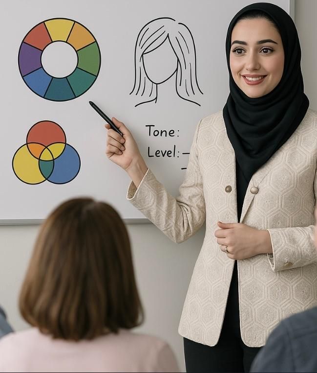 شروعی درخشان با ۵۰ درصد تخفیف آموزش تخصصی رنگمو|خدمات آموزشی|یزد, |دیوار