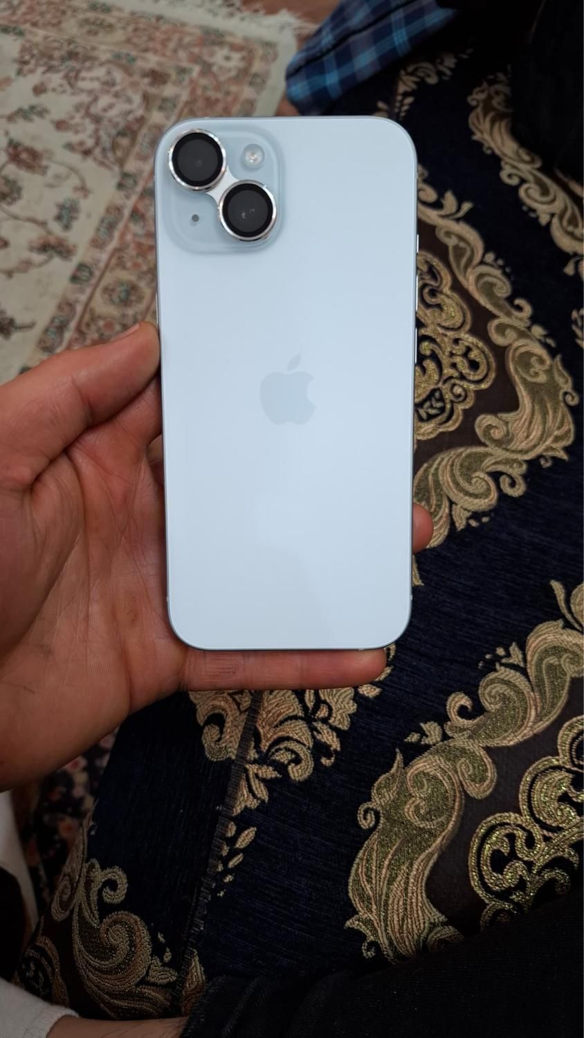 اپل iPhone 15 با حافظهٔ ۱۲۸ گیگابایت در حد آکبند|موبایل|اصفهان, رسالت|دیوار