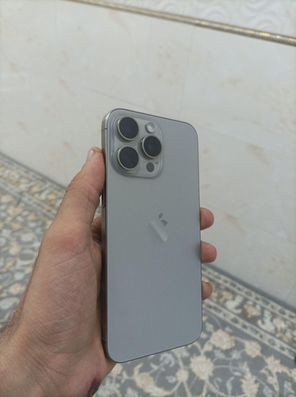 اپل iPhone 15 Pro Max با حافظهٔ ۲۵۶ گیگابایت|موبایل|قم, نیروگاه|دیوار