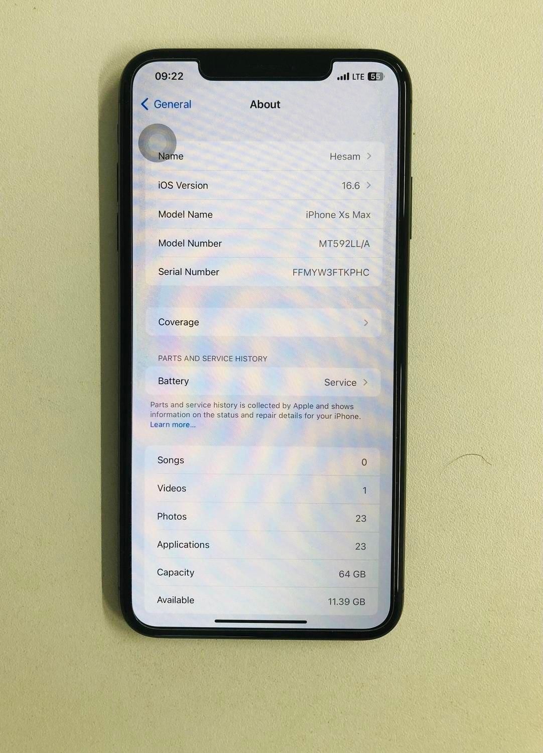 ایفون xs max 64gig|موبایل|تهران, تهران‌ویلا|دیوار