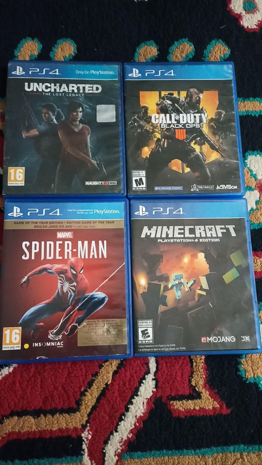 دیسک بازی پلی استیشن ۴ ps4|کنسول، بازی ویدئویی و آنلاین|خرم‌آباد, |دیوار