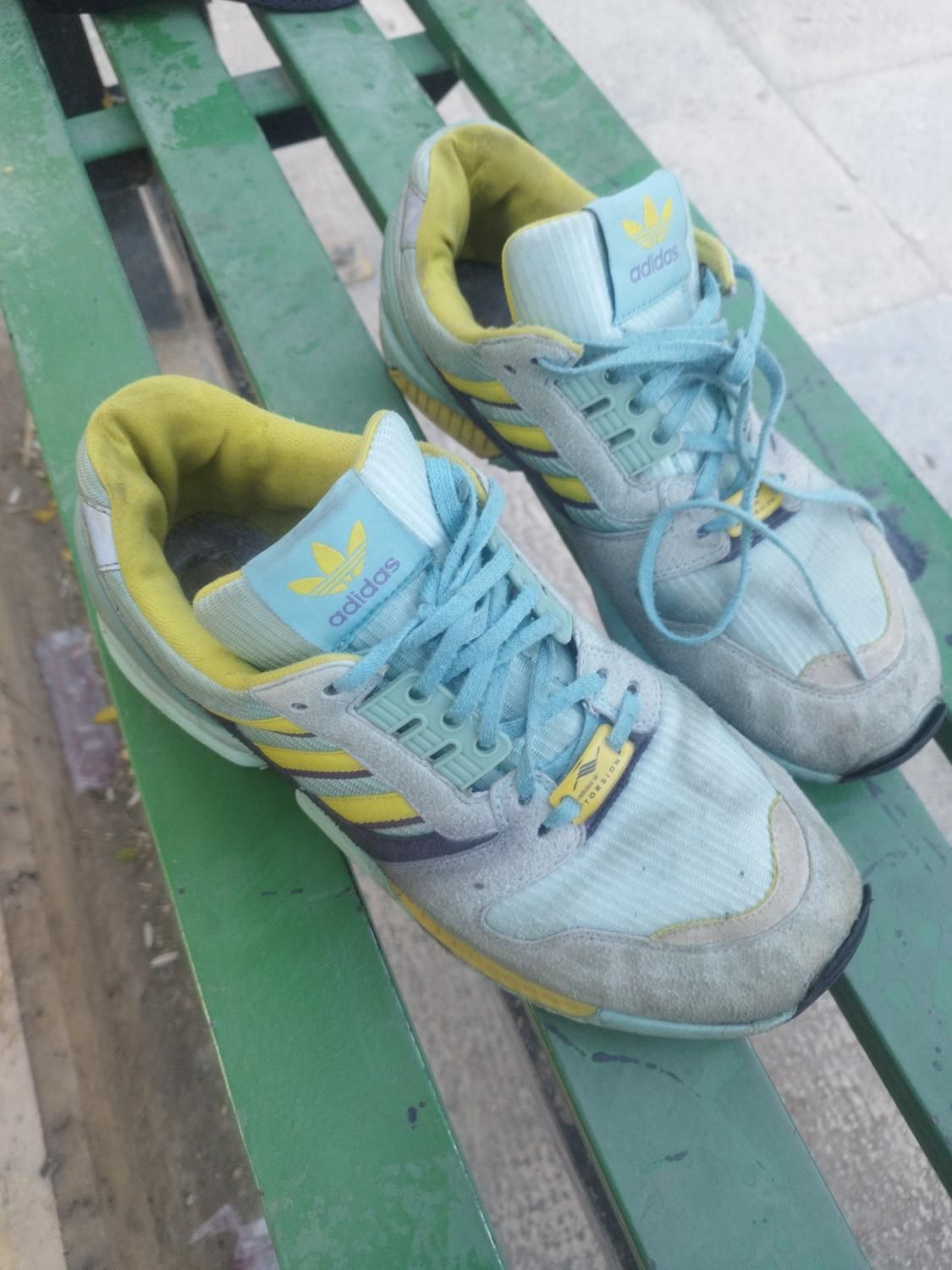 zx2020فیروزه ای سفارش کره|کیف، کفش، کمربند|تهران, بلورسازی|دیوار