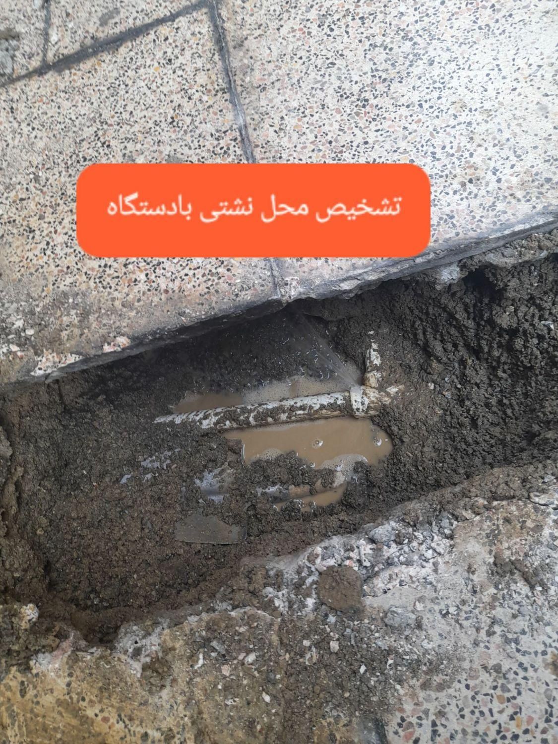 تشخیص نشتی بادستگاه رفع نم سرویسها لوله کشی بنایی|خدمات پیشه و مهارت|تهران, منیریه|دیوار