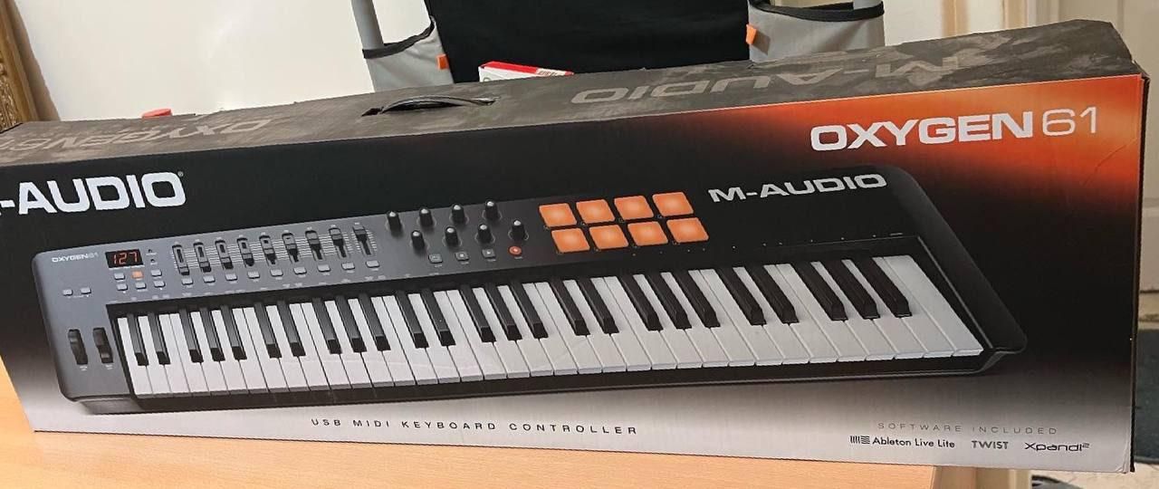 midi controler M-AUDIO VI oxygen 61|پیانو، کیبورد، آکاردئون|تهران, امانیه|دیوار