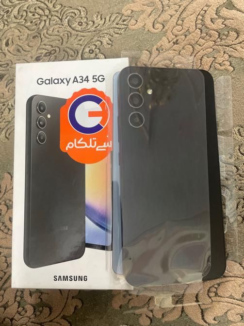 سامسونگ Galaxy A34 با حافظهٔ ۱۲۸ گیگابایت|موبایل|تهران, آهنگ|دیوار