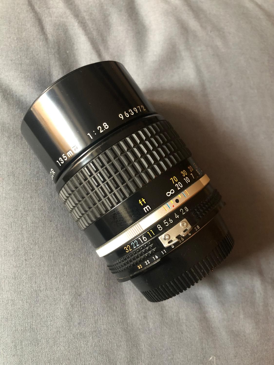 لنز نیکون 135mm f2.8 Ais|دوربین عکاسی و فیلم‌برداری|تهران, نجات اللهی|دیوار
