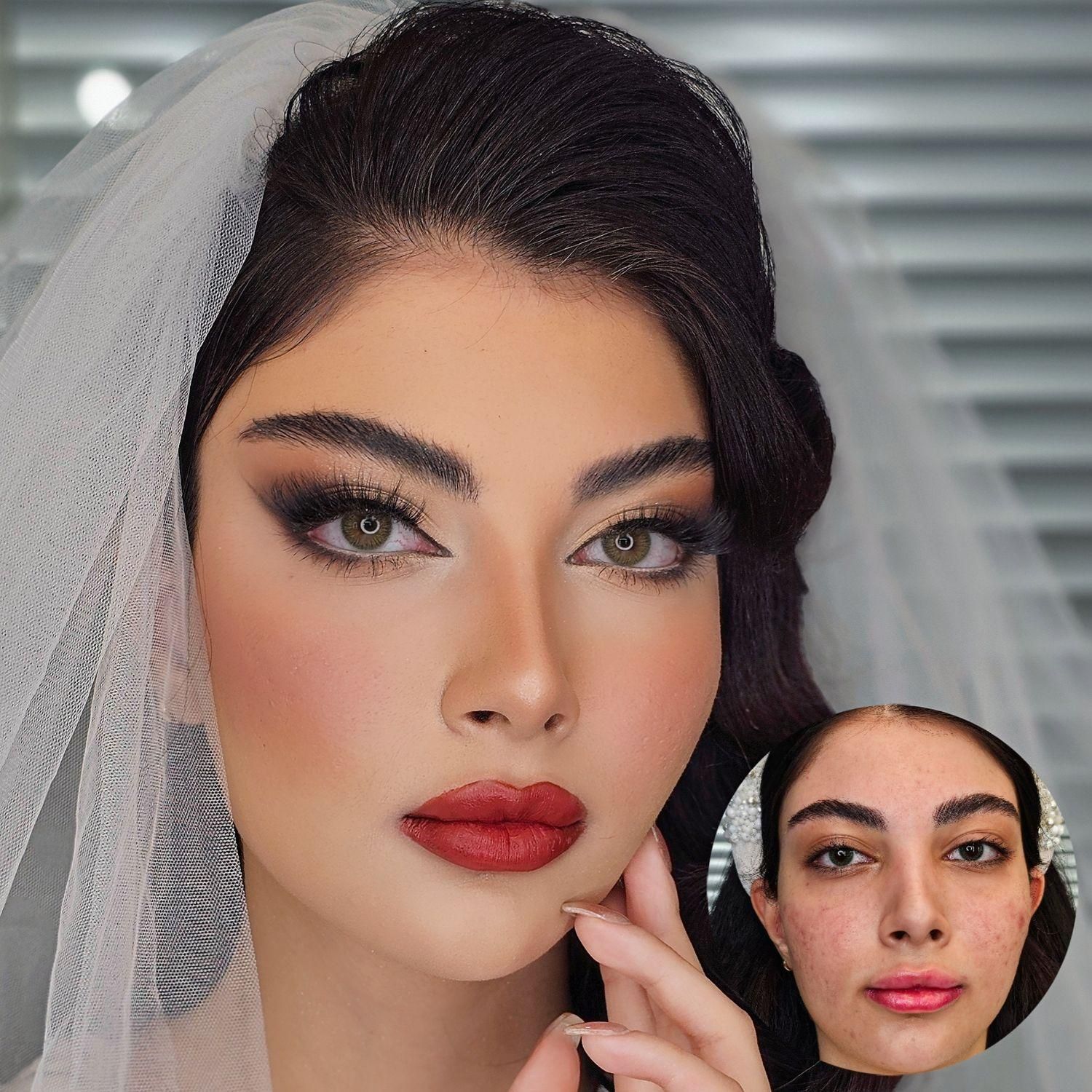 پکیج عروس و میکاپ و شینیون VIP|خدمات آرایشگری و زیبایی|تهران, پاسداران|دیوار