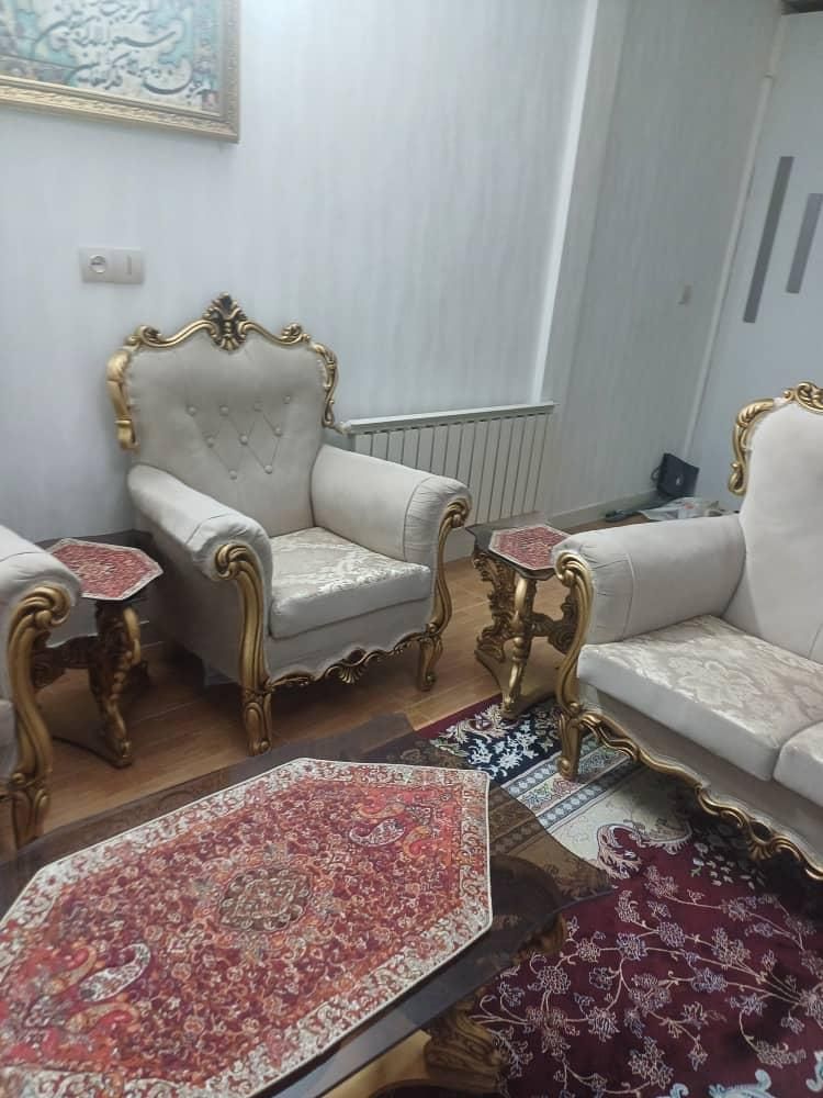 مبل ۷ نفره تمیز با پیراهن مبل|مبلمان خانگی و میز عسلی|تهران, امیریه|دیوار