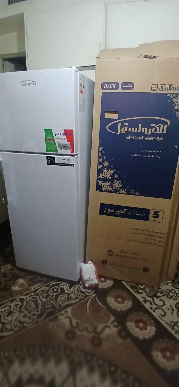 یخچال فریزر الکترو استیل نو  ۱۴ فوت|یخچال و فریزر|تهران, خانی‌آباد|دیوار