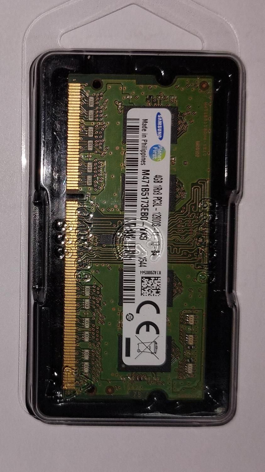 رم سامسونگ 4GB لپ‌تاپ DDR3L دوکاناله 1600MHz|قطعات و لوازم جانبی رایانه|تهران, بریانک|دیوار