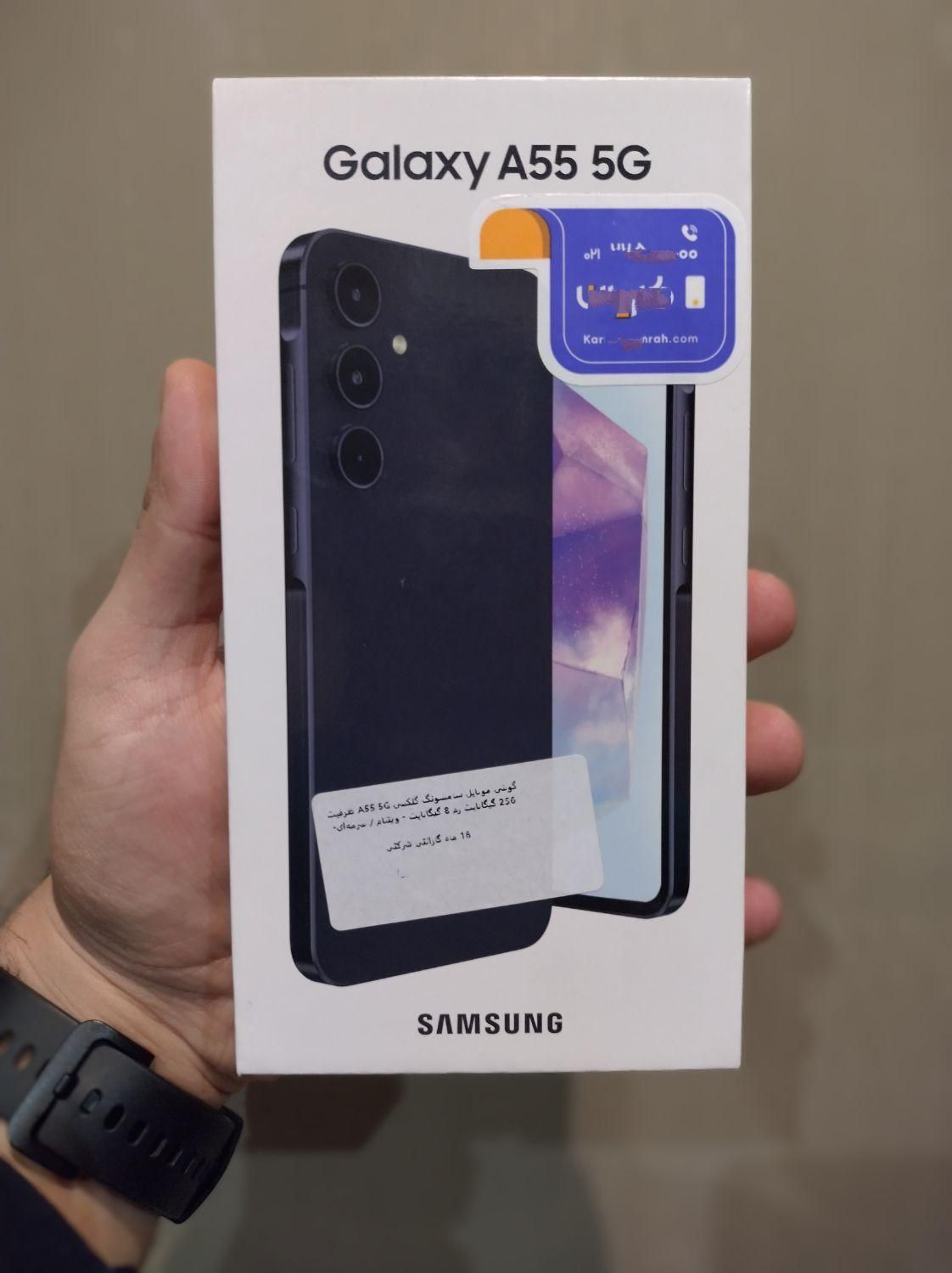 سامسونگ Galaxy A55  ۲۵۶گیگابایت|موبایل|تهران, بازار|دیوار