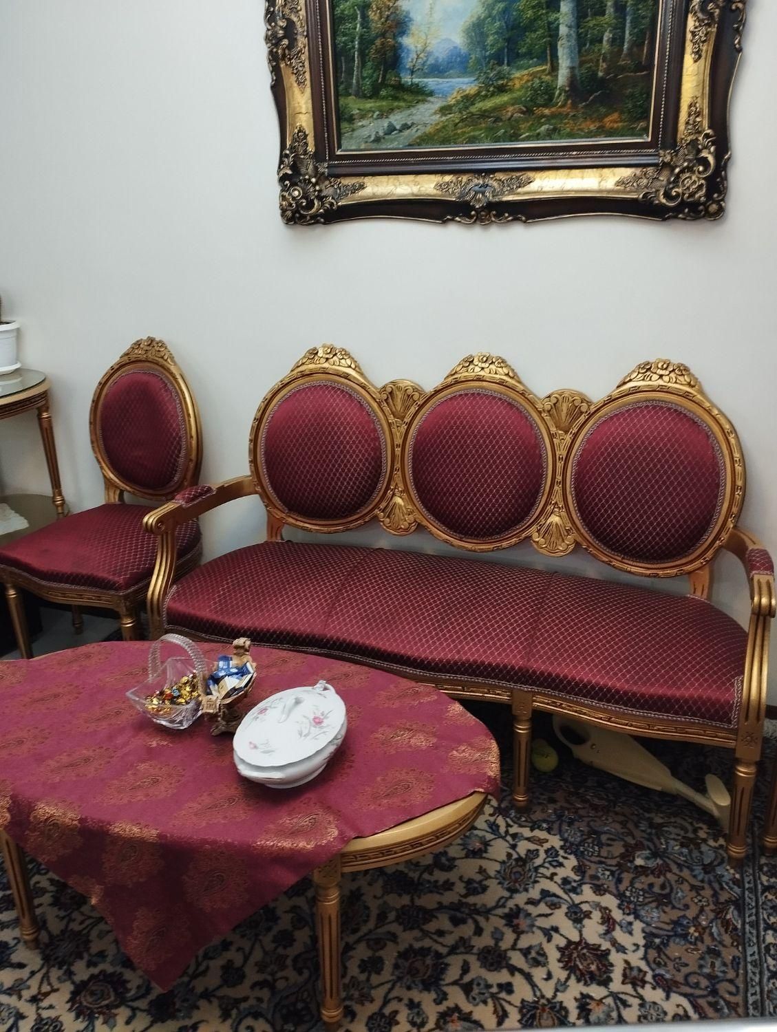 سرویس میل کلاسیک|مبلمان خانگی و میز عسلی|تهران, شهرآرا|دیوار