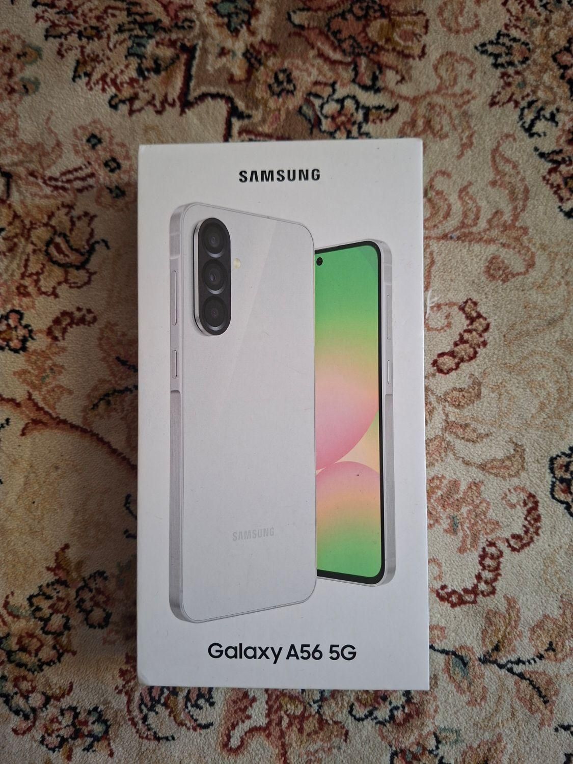 گوشی سامسونگ Galaxy A56رنگ Light gray با حافظه۱۲۸|موبایل|شیراز, ریشمک|دیوار