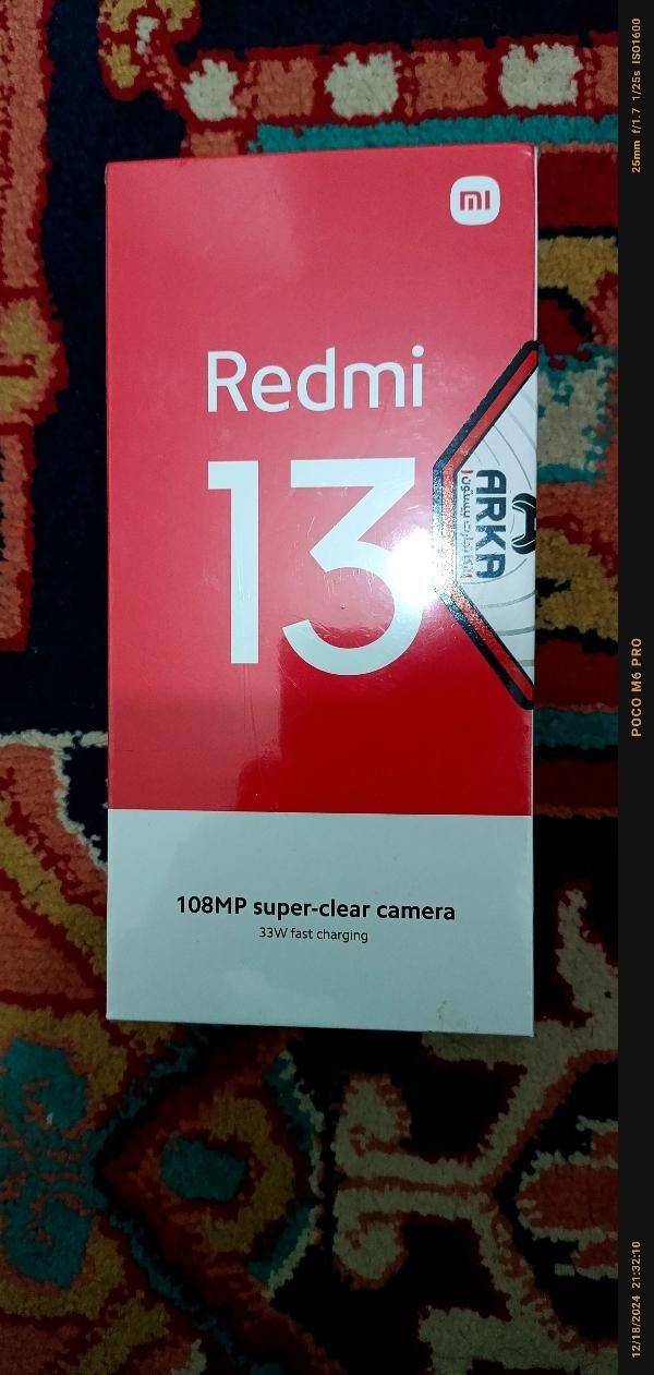 شیائومی Redmi 13 حافظه 256 رم 8|موبایل|تهران, سعادت‌آباد|دیوار