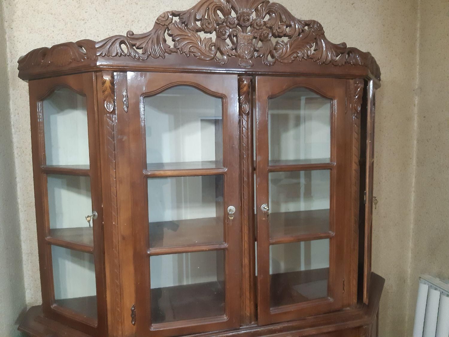 بوفه چوبی|بوفه، ویترین، کنسول|تهران, لویزان|دیوار