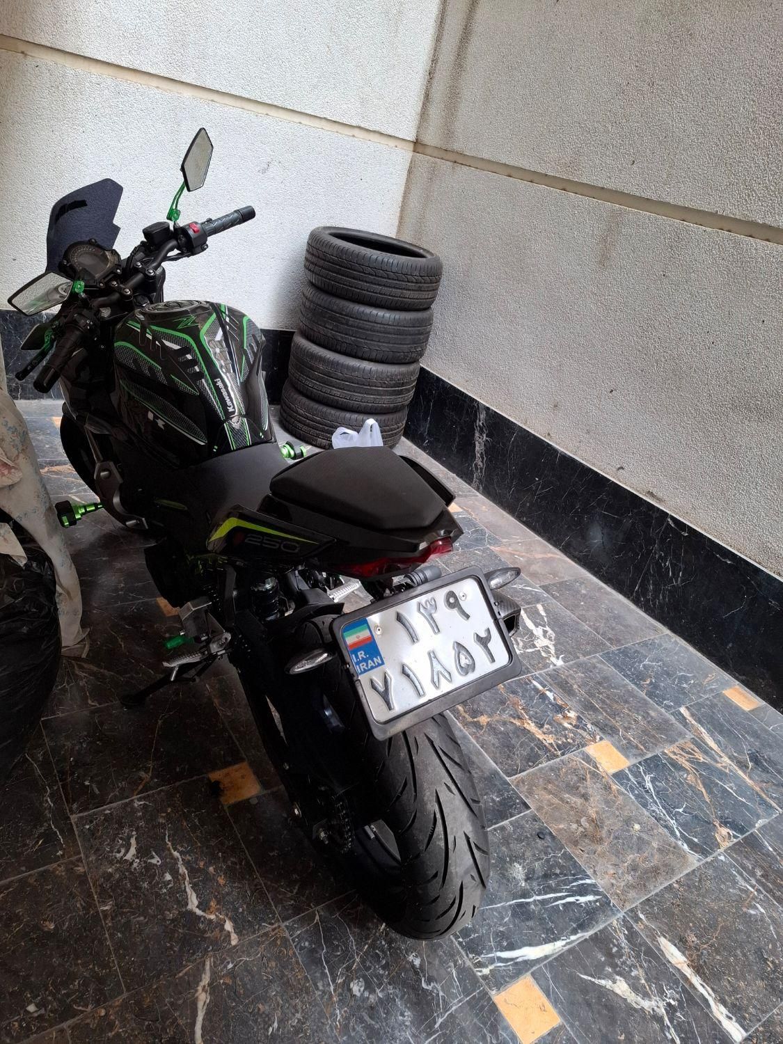 kawasaki z250 new 1401 سفارشی|موتورسیکلت|تهران, شیخ هادی|دیوار