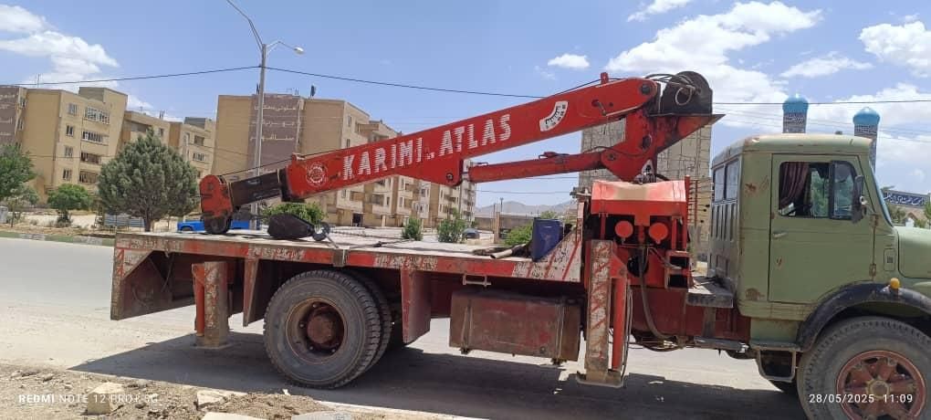 دستگاه جرثقیل اطلس هشت تن اصفهان ساز|خودرو سنگین|شیراز, پارک آزادی|دیوار